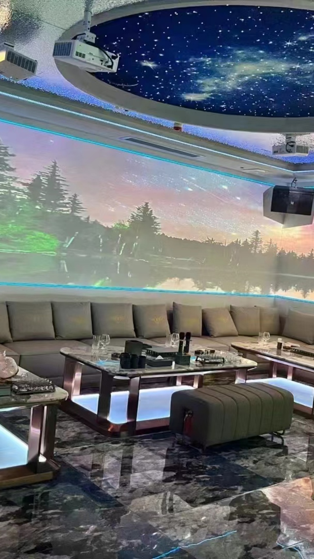 豪华包厢内部环境